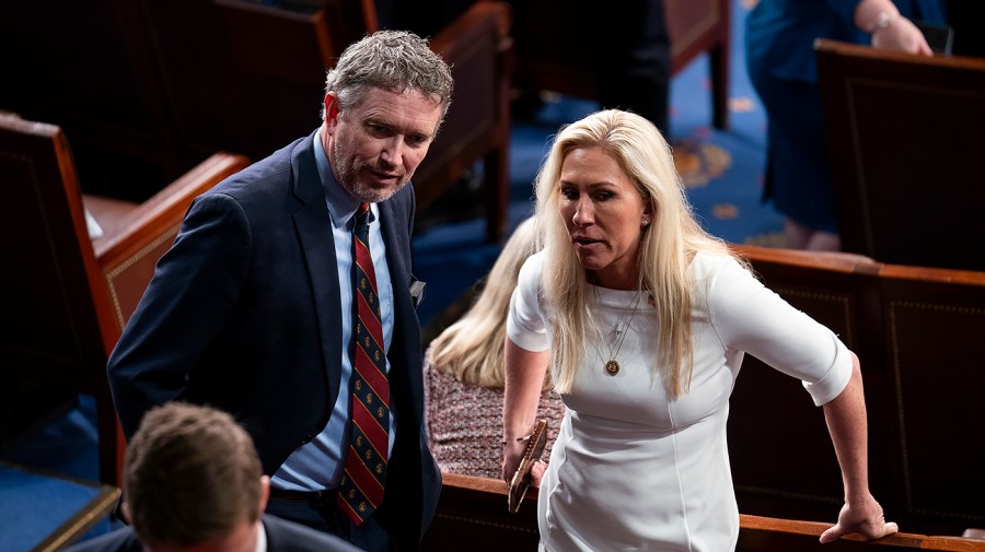 Massie, Greene slam Trump’s move to lower beef prices massiethomas taylorgeenemarjorie 010325gn02 w