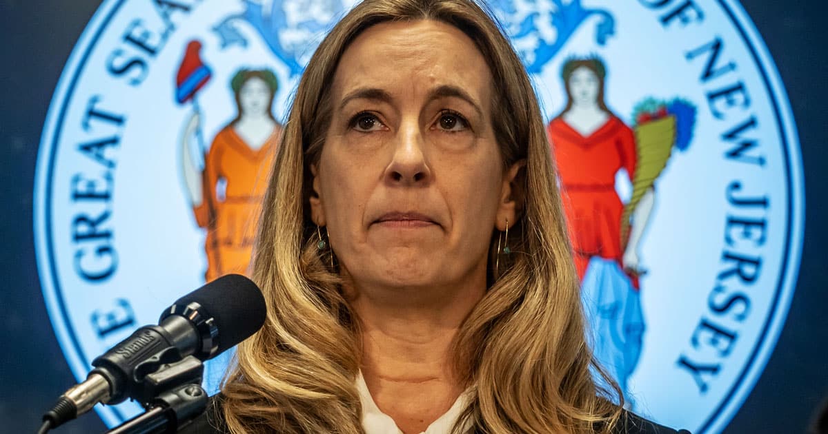 New Jersey’s Democrat Governor Says She Supports Voter ID While Calling Trump’s SAVE Act ‘Voter Suppression’ mikie sherrill new jersey governor voter rolls