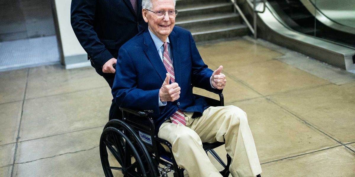 Mitch McConnell releases new statement about his health status — but he's not yet returning to the Senate mitch mcconnell releases new statement about his health status but he s not yet returning to the senate