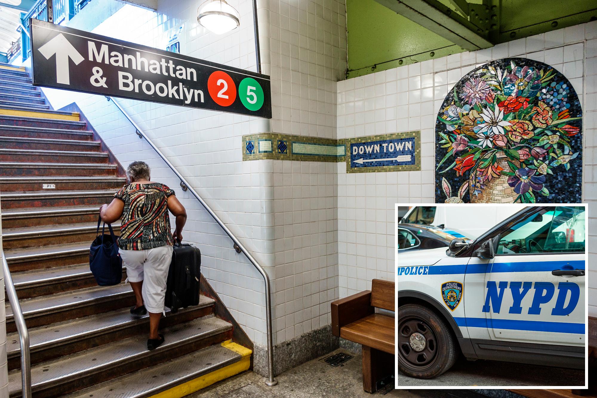 Crazed stranger randomly shoves woman onto NYC train tracks, then walks into psych clinic: cops, sources new york city east 180th 138799266