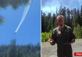 Bloodied Marine pilot seen walking away from fiery fighter jet crash in video: ‘Hey, buddy, I just crashed’