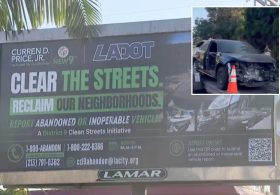 LA neighborhood launches drastic measure to clear streets of abandoned vehicles