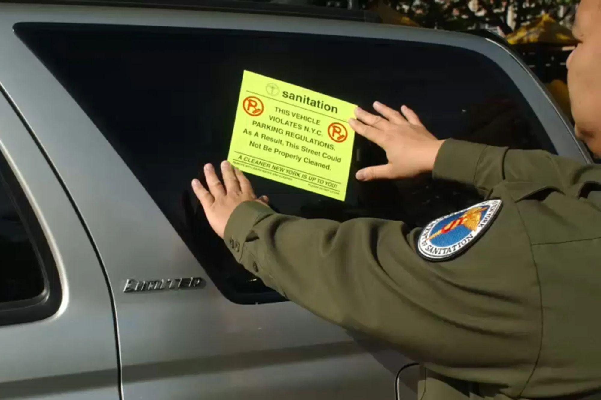 NYC starts slapping giant, neon-green ‘shame stickers’ on cars running afoul of parking rules newspress collage 5cn7tj3n9 1785870839739