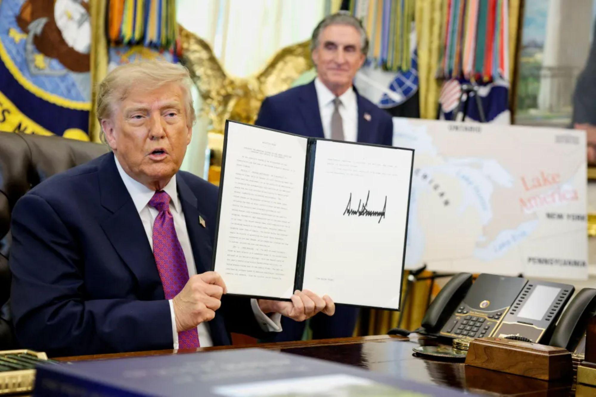 Trump orders Lake Ontario renamed Lake America ‘effective immediately’ — in jab to ‘nasty’ Canada newspress collage 93crmjwr0 1787852164603