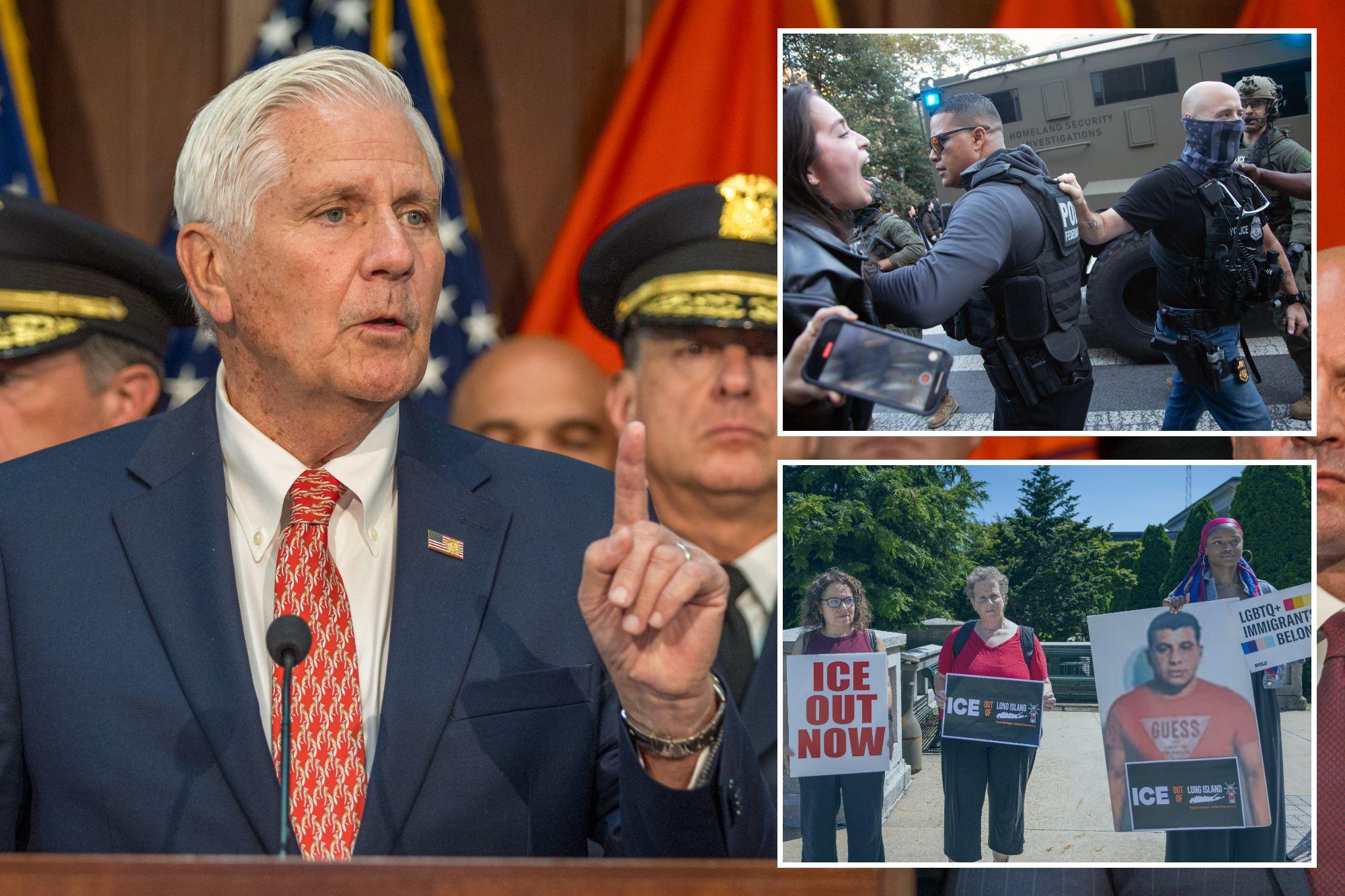 Bruce Blakeman to unwind Nassau’s ICE agreement, join sheriffs lawsuit against Hochul admin newspress collage rd3o2cz45 1787773062898