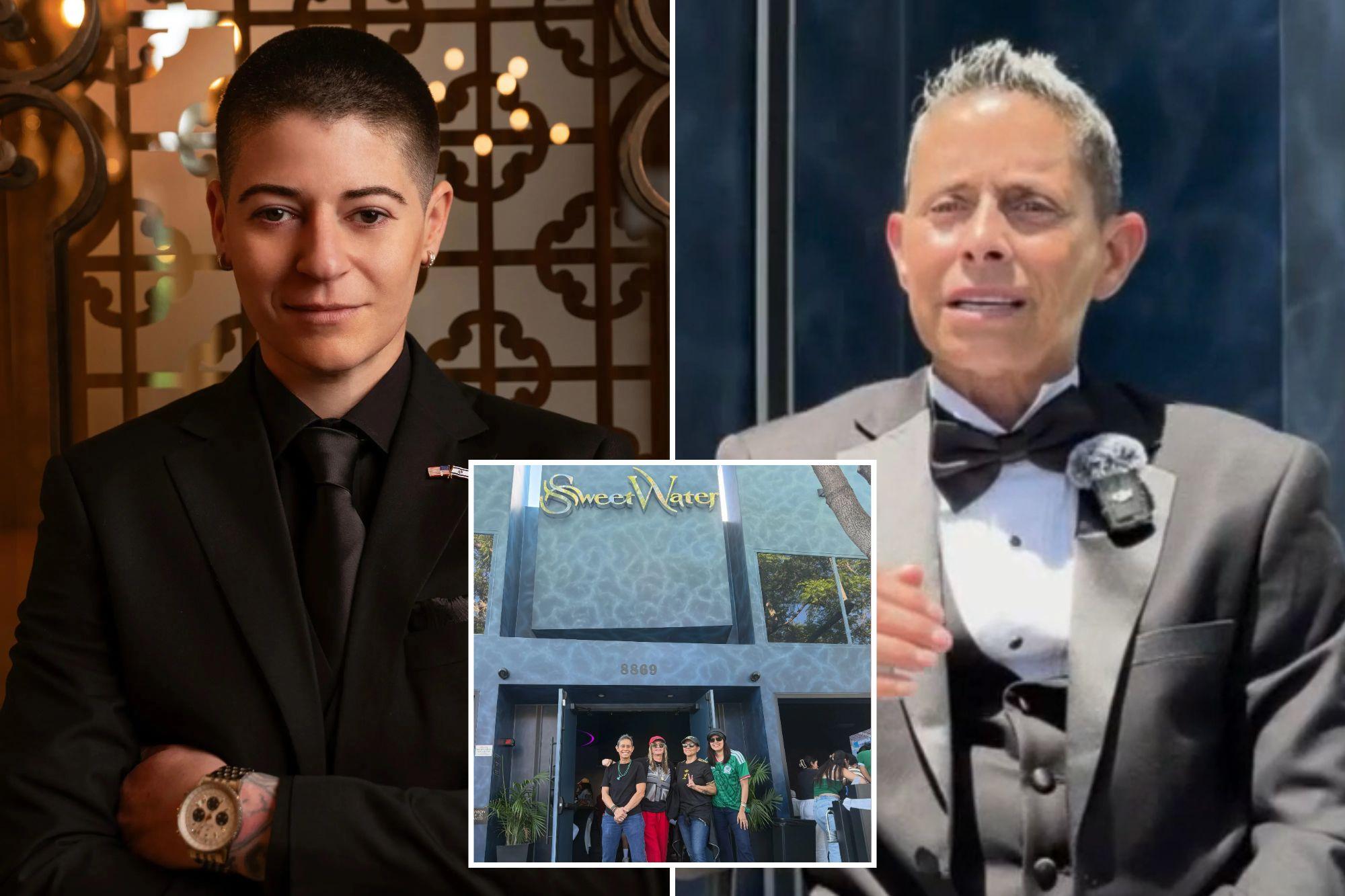 West Hollywood lesbian bar SweetWater cancels ex-Hillary Clinton organizer newspress collage tjp2d6k7a 1788031469696