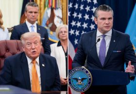 Trump defends Pete Hegseth after report he lashed out at war secretary: ‘One of my best’