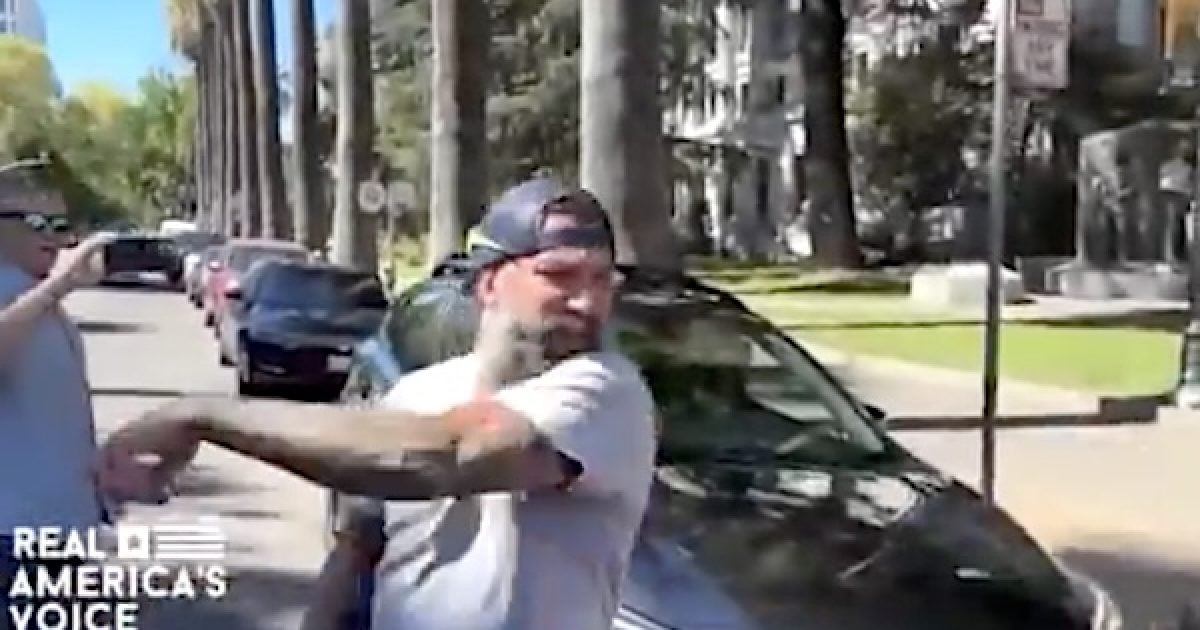 ‘Support your local antifascists!’ Nick Shirley rally at California Capitol ends with arrest after clashes over Newsom-signed law nick shirley rally violence jpg 1200x630 1