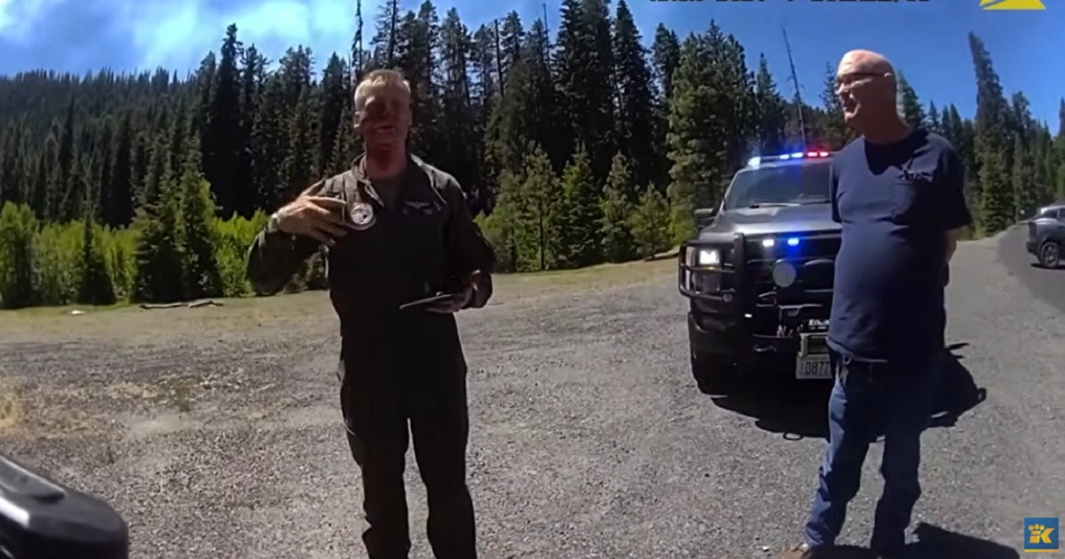 Incredible Footage: Police Roll Up on Blood-Streaked Man in Middle of Road, Learn His F/A-18 Just Cratered Into Mountainside, But He's OK or aug 24 2026 1