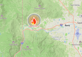 Hawk Fire Evacuation Map: 90,000 Reno Residents Told to Leave or Prepare to Flee