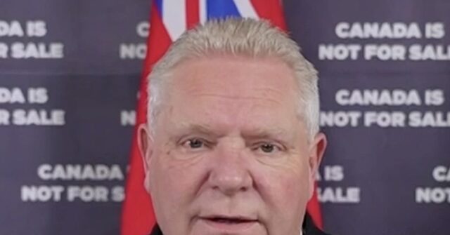 Ontario Premier Ford: 'Trump Wants to Hurt the American People' ord 640x335 1
