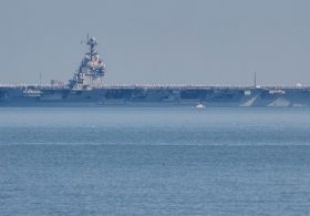 Navy considers major aircraft carrier revamp to better suit Trump’s aesthetic 