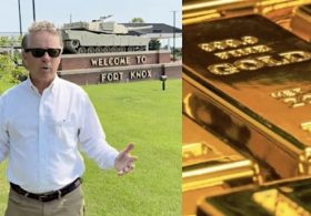 ‘We’ve come to see the gold’: Watch Rand Paul go underground at Fort Knox to inspect U.S. gold supply