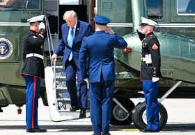 FAA investigating possible violation of safety protocol involving Trump, Marine One