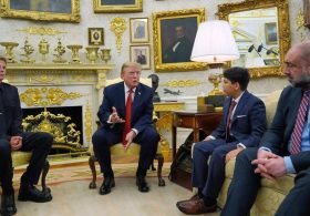 ‘What you did was incredible’: Trump meets California’s teenage lifeguard and the boy he rescued