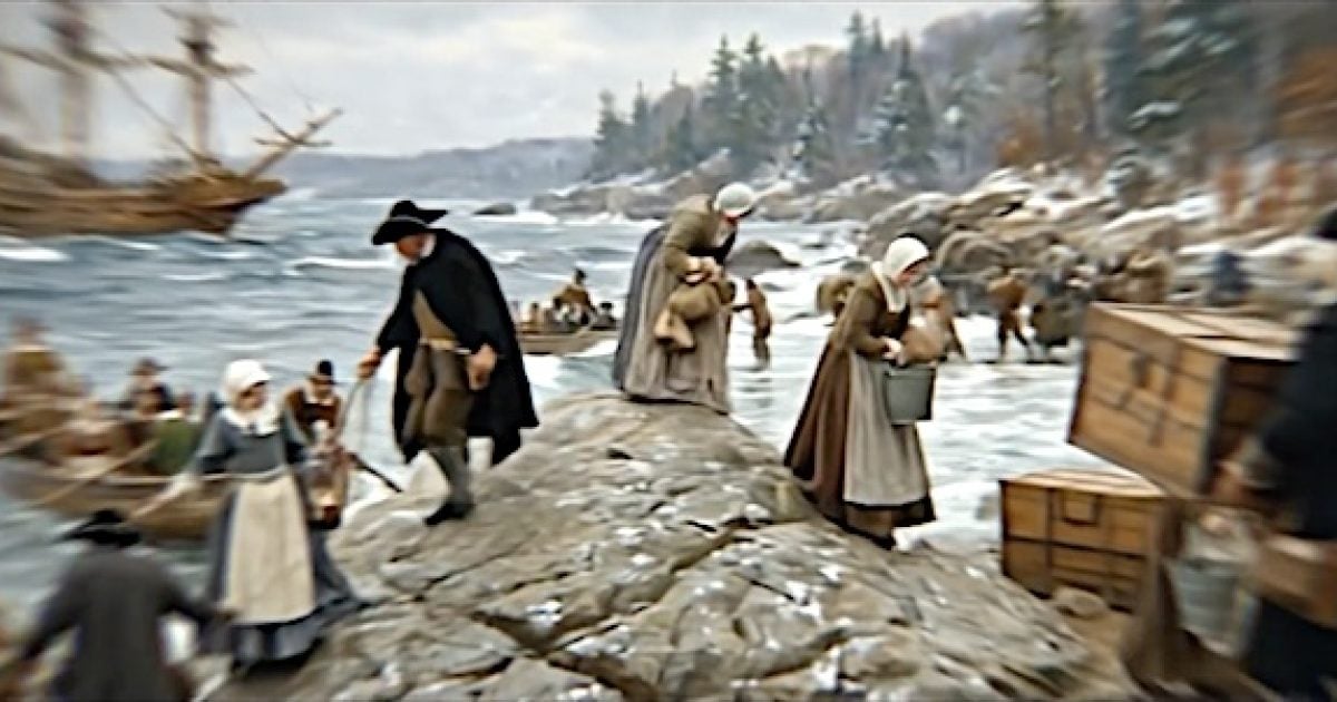 ‘Incredibly painful’: Watch Democrat running for governor implode when asked about her desire to cancel Thanksgiving pilgrims puritans plymouth rock jpg 1200x630 1