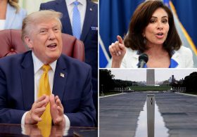 Trump says Jeanine Pirro ‘choked’ by tossing out Reflecting Pool ‘vandalism’ case against Olympian: ‘Folded like an umbrella’