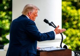 President Trump Reveals Why The White House Grass Is “Very Happy”
