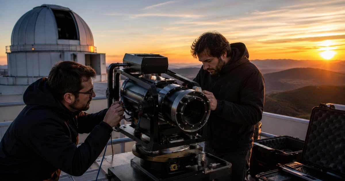 Scientists Develop New Instrument to Capture the Sun's Corona During August 12 Eclipse representative image showing scientists preparing new instrument study suns corona