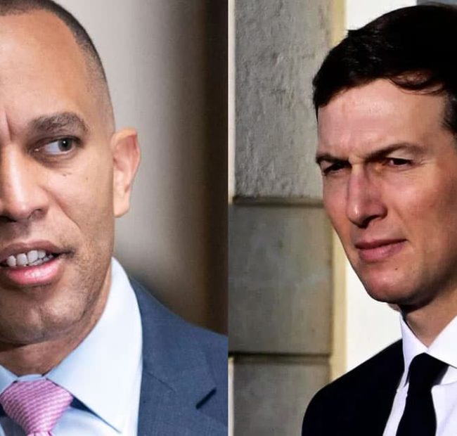 Hakeem Jeffries Holds Secret Meeting with Jared Kushner Ahead of Midterms