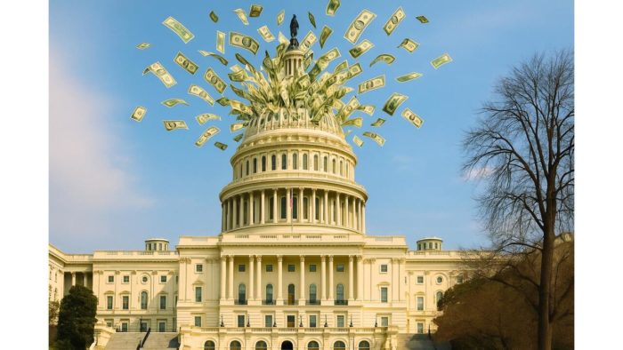 Private Equity Money Swings Sharply Toward the GOP s Its the Exploding US Debt Money Metals min 1 e1751811480939