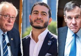 SEE IT: Dem senators rally behind El-Sayed but duck questions on progressive agenda