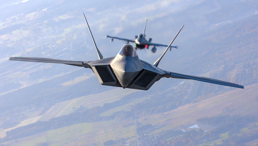 Fighter Jets Scrambled After Planes Breach Airspace Near Trump’s Location shutterstock 2401705179