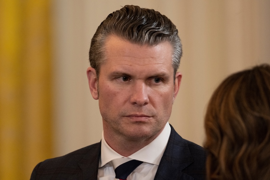 ‘SHAME ON YOU’: Hegseth Smacks Down ‘Fake News’ Report About US Military shutterstock 2581785885