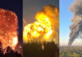 Russia Changes Tactics, Submits Kiev to Three Straight Days of Drone and Missile Strikes – Weapons and Ammo Depot in Residential Area Is Struck, Burning for Hours (VIDEOS)
