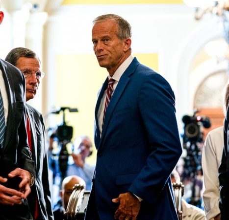 Thune, Trump, Senate conservatives reach deal to set aside budget, SAVE America Act impasse