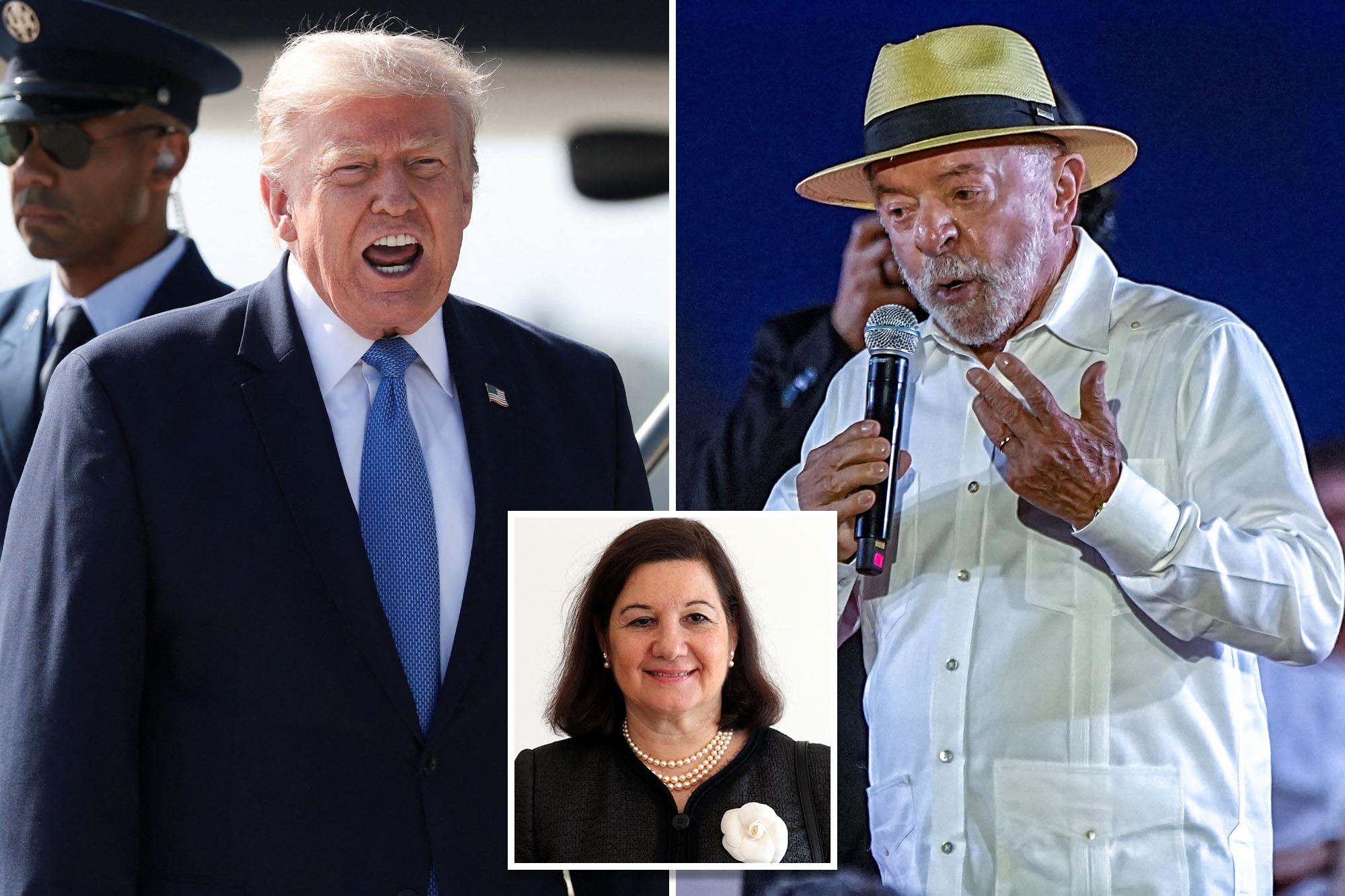 Trump admin revokes visa of Brazil’s ambassador to US as payback trump administration revokes visa brazil 136488659
