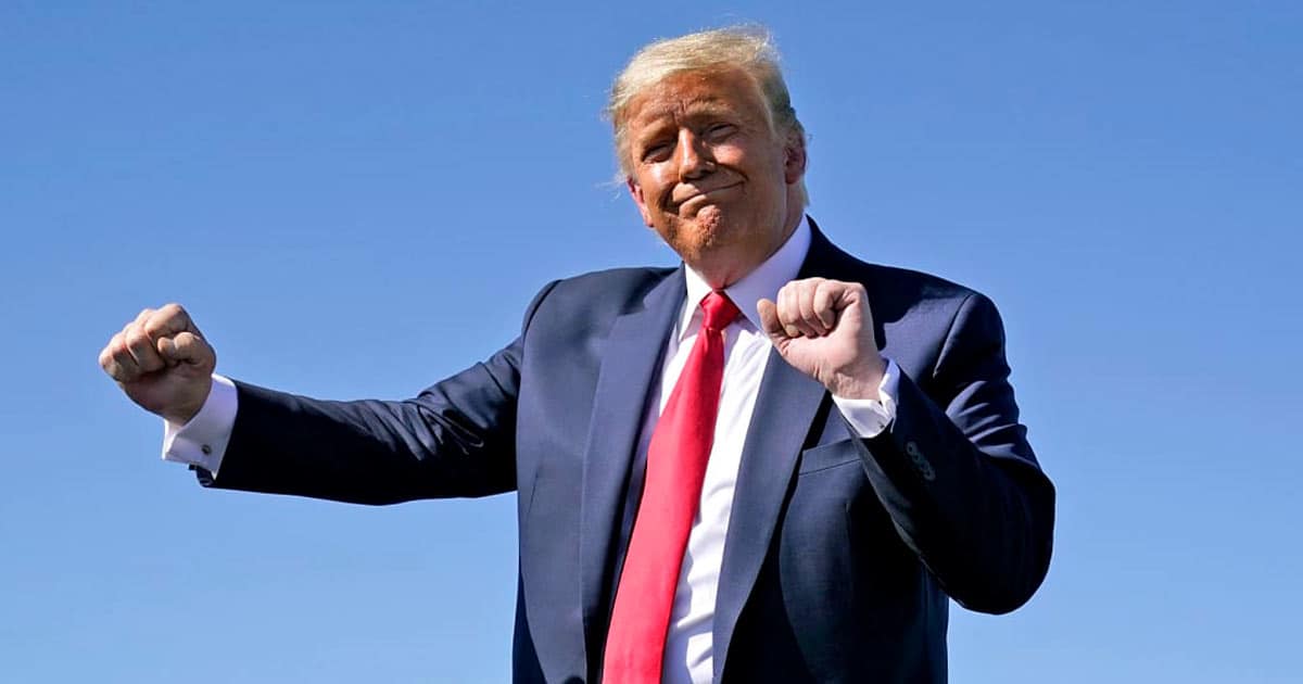Chief Justice Roberts Hands Trump Last-Minute Supreme Court Victory in White House Battle trump dance inauguration village people