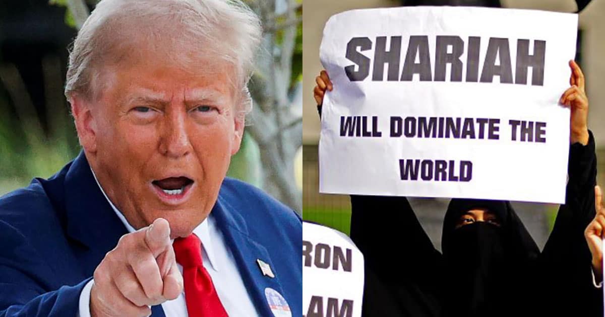 Trump Mulling Crackdown to ‘Absolutely Prohibit’ Sharia Law in America trump sharia law muslims ban