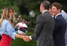 Melania Trump announces new foster scholarships ahead of IndyCar DC event