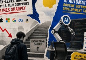 AI Is Reducing Entry-Level Tech Hiring, but It’s Not Replacing Software Engineers