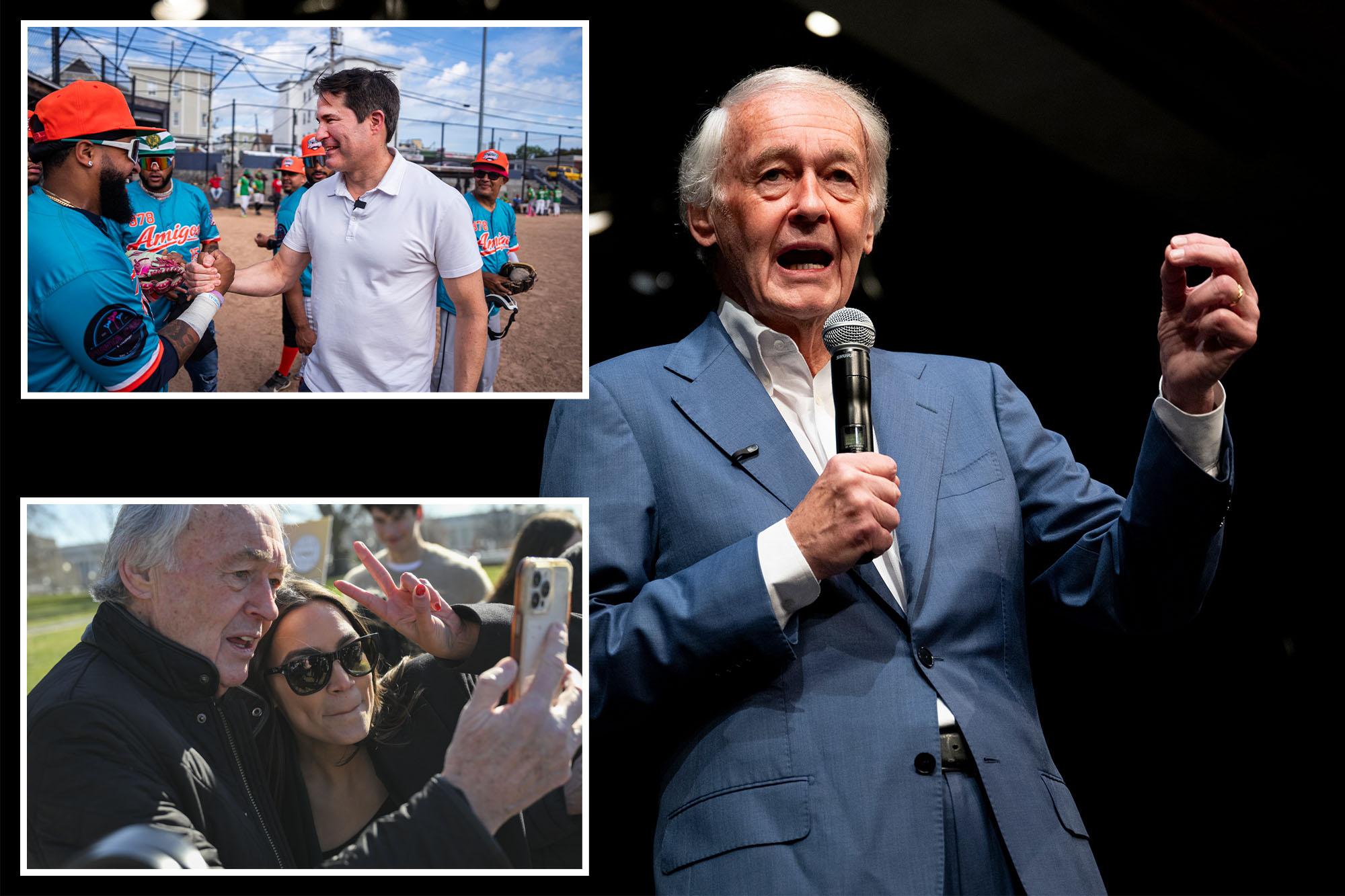 Sen. Ed Markey, 80, defies call for new blood – as 43% doubt Dem is capable of serving his term united states representative alexandria ocasio 138782568