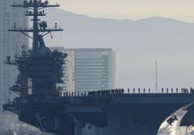 U.S.S. Lincoln Begins 13,000-Mile Journey Home, and the Shortage That Could Take Down the Grid