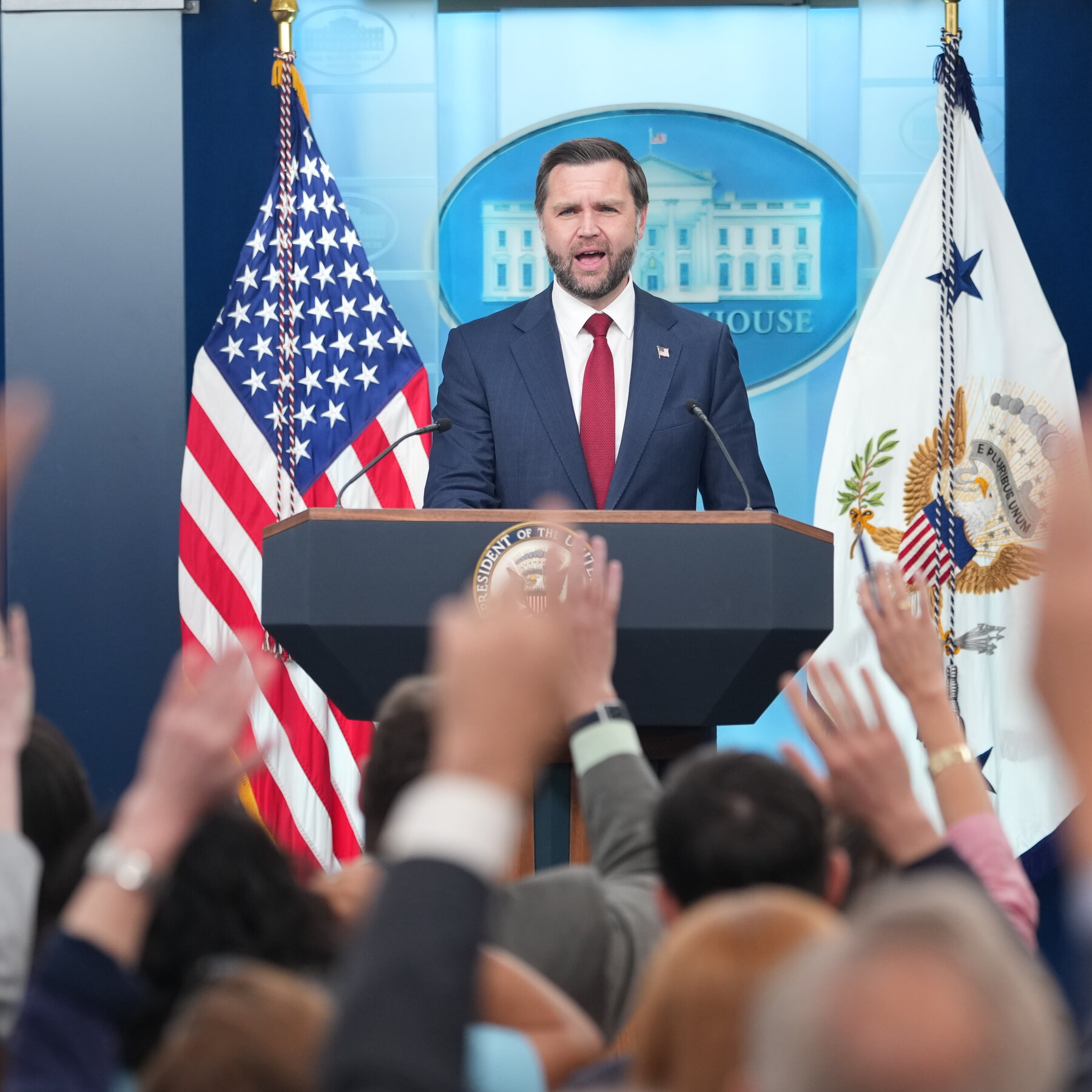 JD Vance Says He Wouldn’t Call Iran Conflict a War 03trump news header245p jctw mediumSquareAt3X