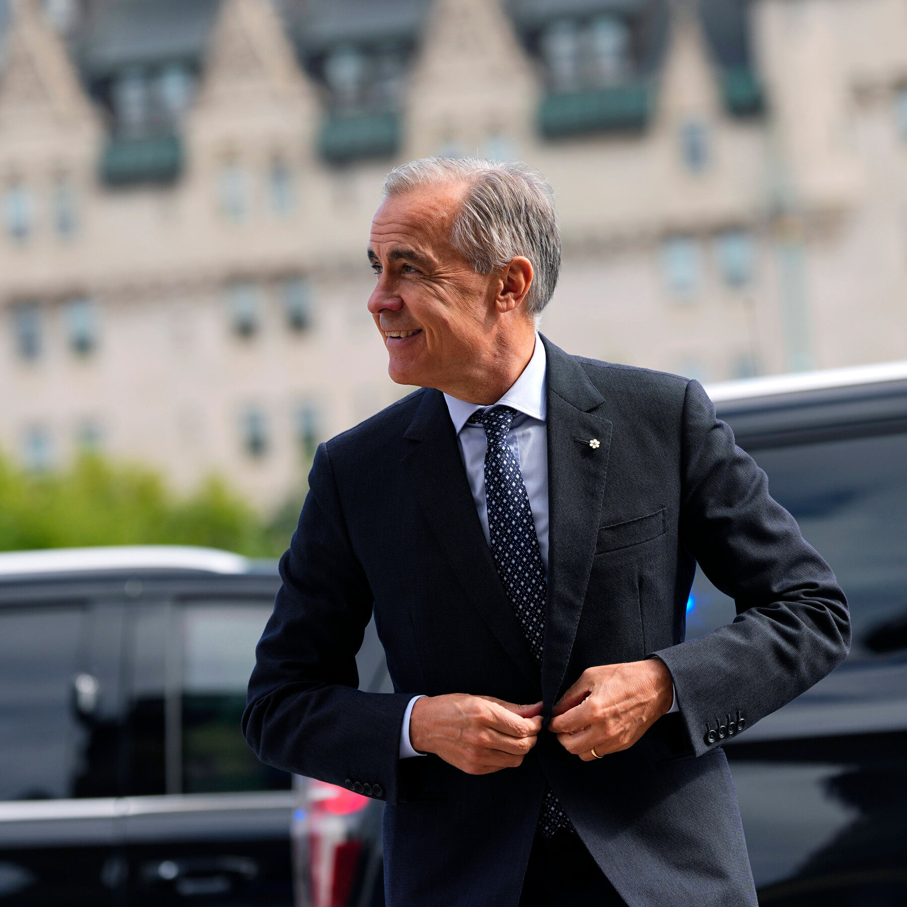 Carney Says Retaliation Against U.S. Tariffs Was Unavoidable 08int canada carney lhvp mediumSquareAt3X