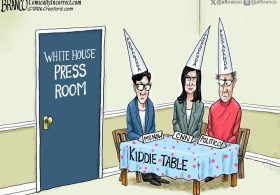 Best political cartoons: White House Press Room introduces assigned seating