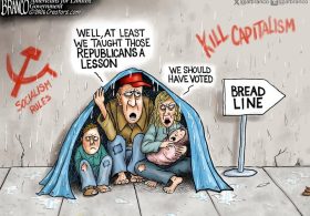 Best political cartoons: They sure showed those Republicans!