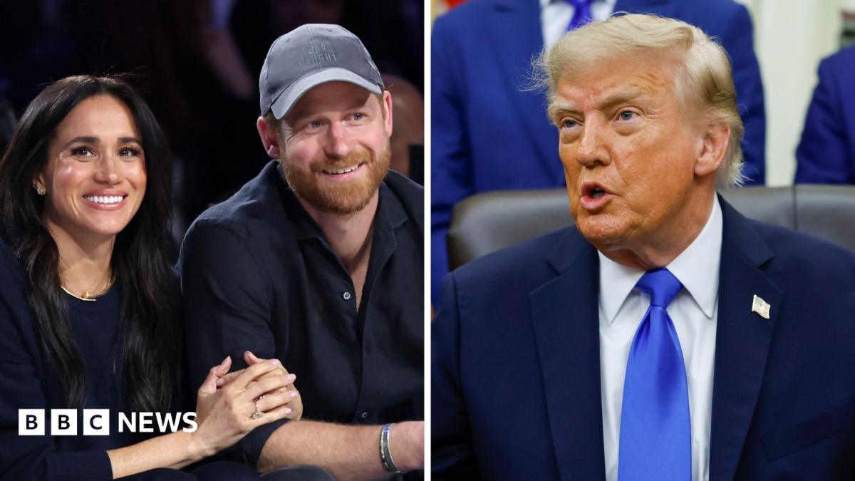 Watch: Trump 'happy' that Prince Harry and Meghan left the US 1 a291 b542ee92de7c 4