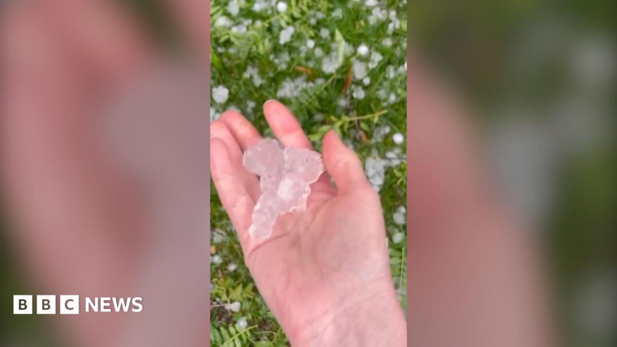 ‘So scary’: massive hail and torrential rain causes chaos in Toronto 1 a291 b542ee92de7c 5