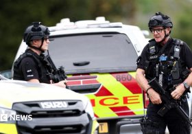 Five arrested as counter-terror police investigate major incident near UK airbase used by US forces