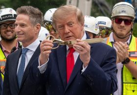 Trump ruthlessly mocked as media ban spectacularly backfires at White House ribbon cutting ceremony