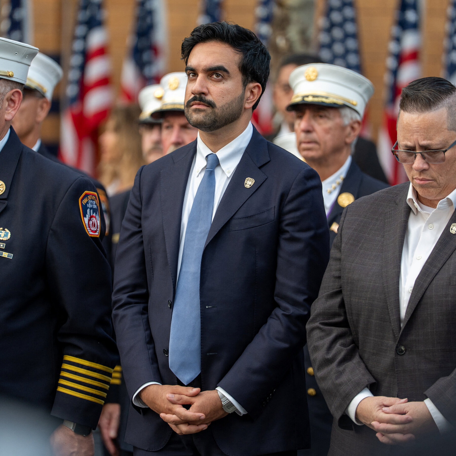 Facing Islamophobia, Mamdani Keeps Focus on 9/11 Victims 11met 911 mamdani 01 blcp mediumSquareAt3X
