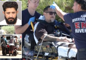 Motorcyclist ‘Intentionally’ plowed into Teamsters protest crowd outside Amazon warehouse