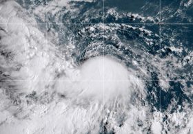 Tropical Storm Fay forms far out in the Atlantic as Odalys strengthens in the Pacific
