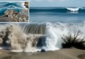 100ft megathrust tsunami threat hiding off the West Coast — shown in staggering simulation