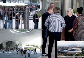George Lucas personally welcomes first 100 visitors to futuristic LA museum